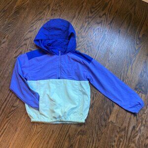 Girls Old Navy Blue Light Green Jacket Size M (8)